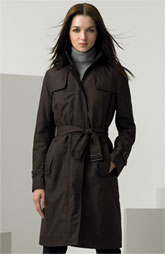 Burberry London Hooded Tech Twill Trench